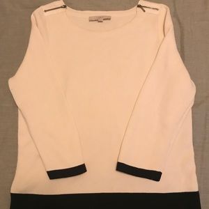 Loft Color Block Sweater